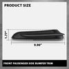 G-PLUS Bumper Trim Front Right Side Compatible with Buick Encore Sport Touring 2016,Fit Buick Encore (submodel: Base, Convenience, Leather, Premium) 2013 2014 2015 2016 95235063, GM1047107 Black
