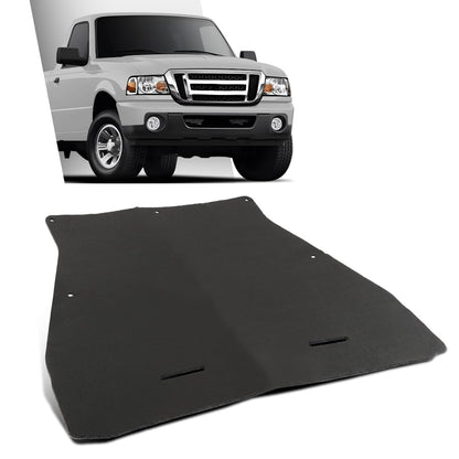 G-PLUS Hood Insulation Pad 1/2" With Clips Compatible with Ford Ranger 2006-2012