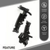 G-PLUS Headlight Mount Support Plate Bracket Set 4Pcs Compatible with Audi Q5 (8R) 2009-2012 Black 8R0805607A, 8R0805607B, 8R0805608A, 8R0805608B