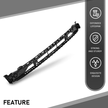 G-PLUS Front Lower Face Bar Grille Compatible with Audi Q5 2021 2022 2023 2024 80A807647G9B9, AU1036123 Black