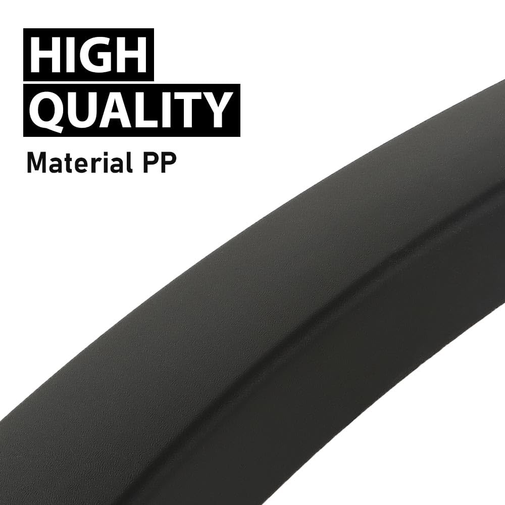 G-PLUS Rear Wheel Front Arch Door Molding Compatible with Range Rover Evoque 2012-2019 Fender Flares LR027252, LR027251