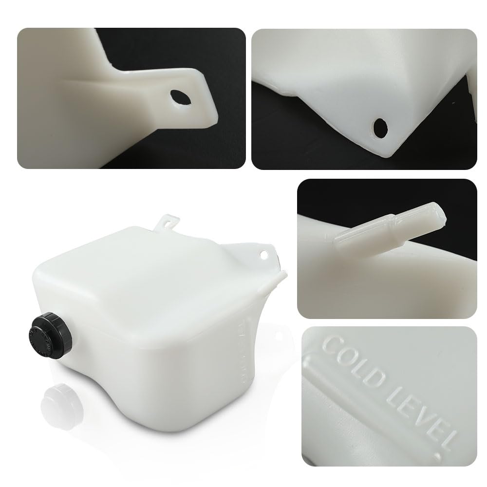 G-PLUS Overflow Radiator Tank w/Cap Compatible with C/K Blazer Suburban 1981-1987 / Fits 1988-1991 RV Blazers and Suburbans
