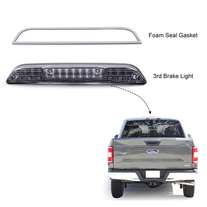 G-PLUS 3rd Third Brake Light Seal Gasket Compatible with Ford F150 2015-2019, Fit Ford F250 F350 F450 Super Duty 2017-2019, NOT Fit Raptor Model