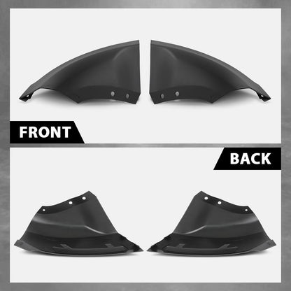 G-PLUS Pair Front Bumper Corner Cover, Compatible with Ford EcoSport 2018-2022, LH Driver & RH Passenger Side 2PCS, FO1017102, FO1016102