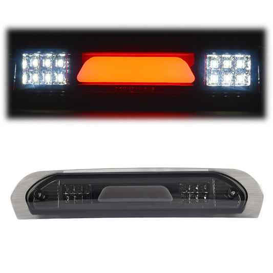 G-PLUS LED Third Brake Light Cargo Lamp Smoke Rear Fit Dodge Ram 1500 2002-2008 /Fits Dodge Ram 2500 3500 2003-2009 5072594AB, 5072594AD, 5072594AC 531080, 531081, 531001, 531007 Tersera Luz De Freno