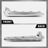 G-PLUS Fog Light Molding Trim Passenger Side Compatible with Subaru Forester 2017-2018 57708SG000