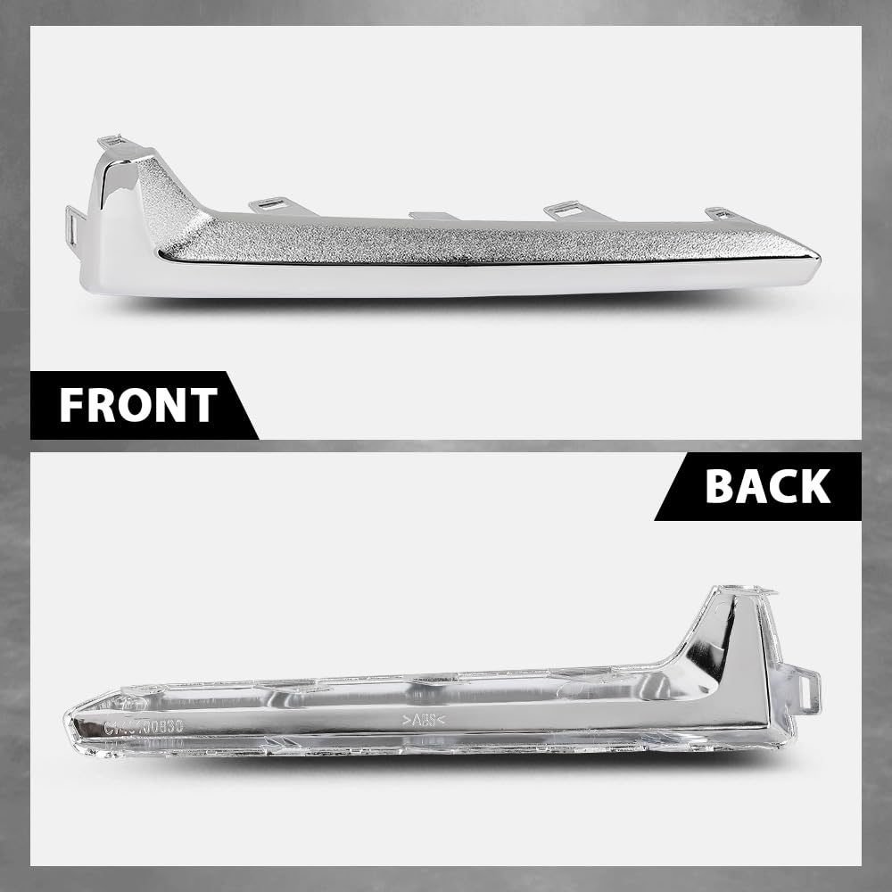 G-PLUS Fog Light Molding Trim Passenger Side Compatible with Subaru Forester 2017-2018 57708SG000