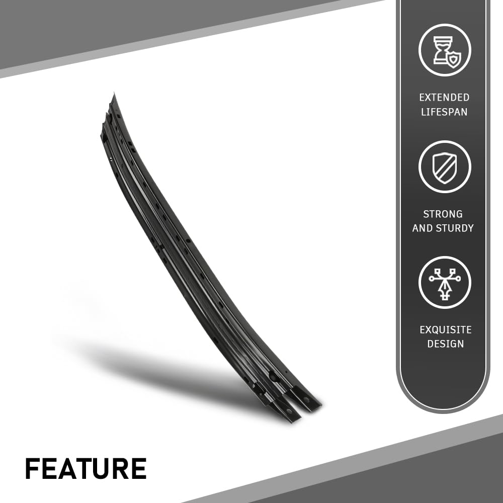 G-PLUS Front Bumper Reinforcement Compatible with Cadillac XT5 XT6 2019-2024,Fit Chevy Blazer 2019-2024,Fit GMC Acadia 2019-2023