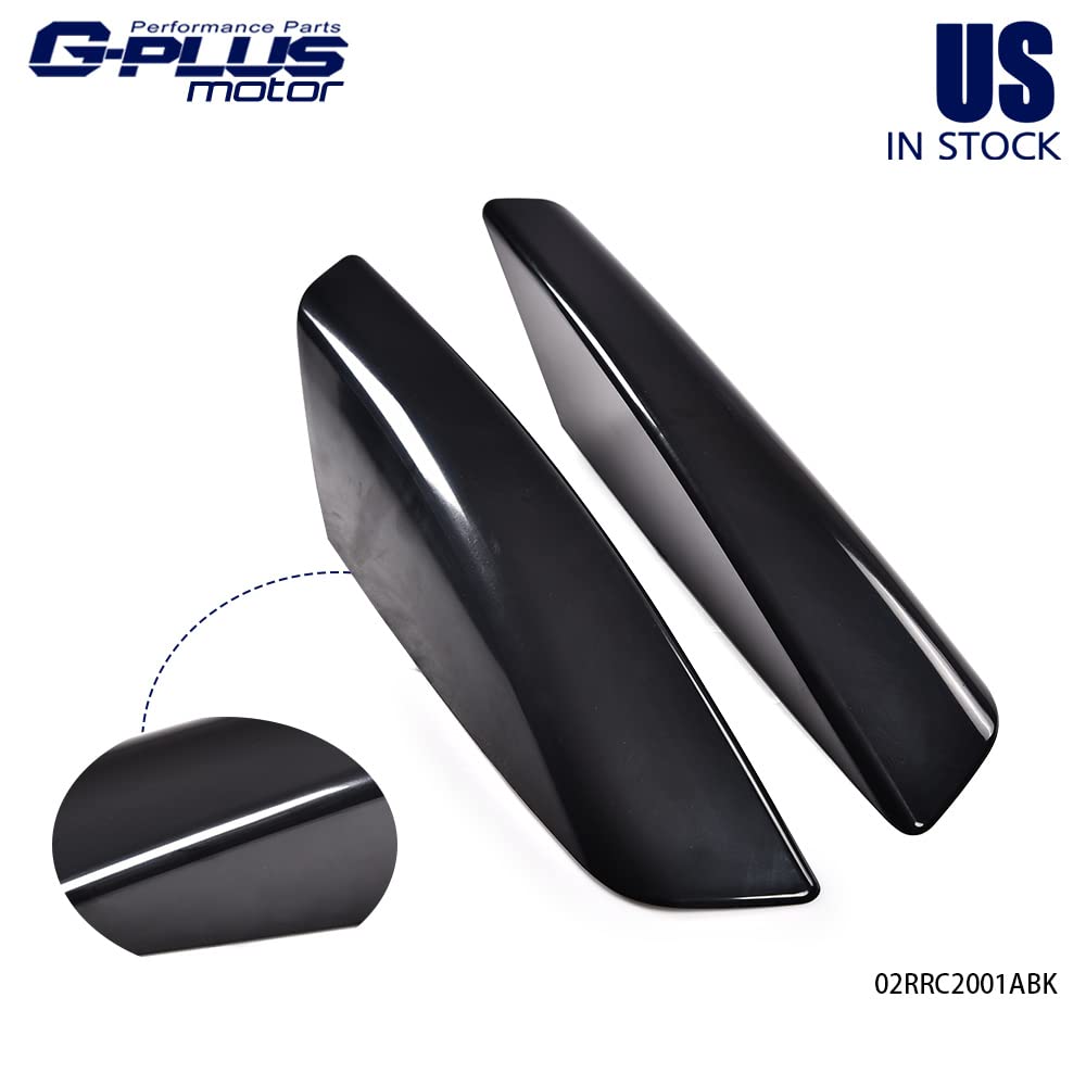 G-PLUS Roof Rack Bar Rail End Cover Shell Cap Compatible with 2003-2009 Toyota 4Runner,Roof Rail Rack 4Pcs (Black)
