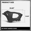 G-PLUS Front Bumper Cover Passenger Right Side Compatible with Chevy Trailblazer 2021-2022 NOT Fit RS Model 42749517, 42772012 Black