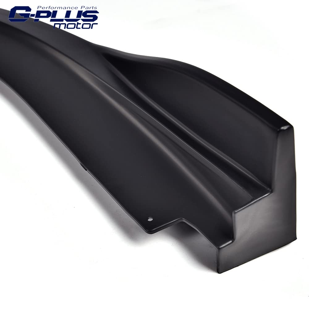 G-PLUS Polyurethane Winglet Aero Front Bumper Lip Splitter Diffuser Compatible with Impreza WRX Sti 2006-2007