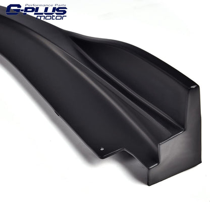 G-PLUS Polyurethane Winglet Aero Front Bumper Lip Splitter Diffuser Compatible with Impreza WRX Sti 2006-2007