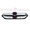 G-PLUS Chrome Front Upper Bumper Grille Trim Compatible with Honda CRV CR-V 2017 2018 2019 Grill Assembly