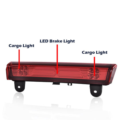 G-PLUS Third 3rd LED High Mount Brake Stop Light Compatible with Chevy Suburban 1500 2500 2000-2006 Chevy Tahoe/GMC Yukon/GMC Yukon XL 1500 2500 15170955