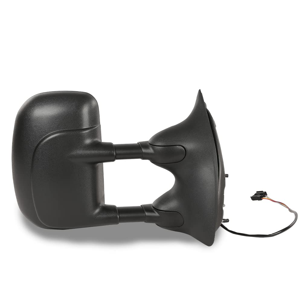 G-PLUS Manual Towing Side Heated Mirrors Compatible With Only 1999-2007 Ford F250/F350/F450/F550 Super Duty models only(without signal lights) 2001-2005 Ford Excursion FO1321218