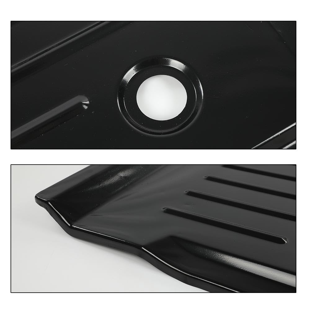 G-Plus Cab Floor Pan Compatible with Chevy Silverado GMC Sierra 1500 2500 3500 1999-2006 Front Driver Side (Left) 0856-221 Black Steel