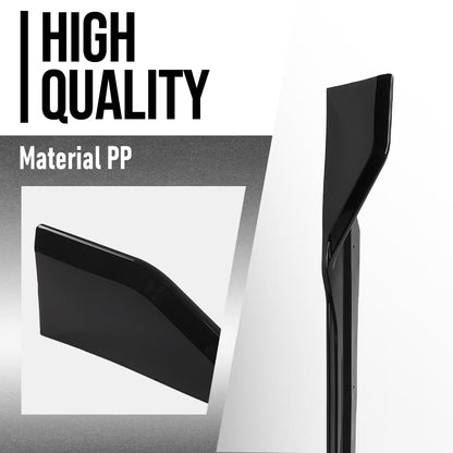 G-PLUS Side Skirts Extension Rocker Panels Compatible with BMW G05 X5 LCI 2019 2020 2021 2022 2023 2024 2025 M Sport Only, Not Fit M Competition, Glossy Black