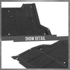 G-PLUS Engine Splash Shield for Audi Q3 2011-2018 Black Product Image