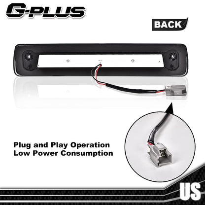 G-PLUS LED 3rd Third X Brake Light Rear Brake Stop Tail Light Compatible with 2015-2018 Colorado/Canyon GM25971002 52019397 High Mount Stop Light Third Tail Light