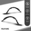 G-PLUS Inner Fender Liner Set Front Left and Right 2Pc Compatible with Toyota Corolla Sedan 2003-2008 TO1249119
