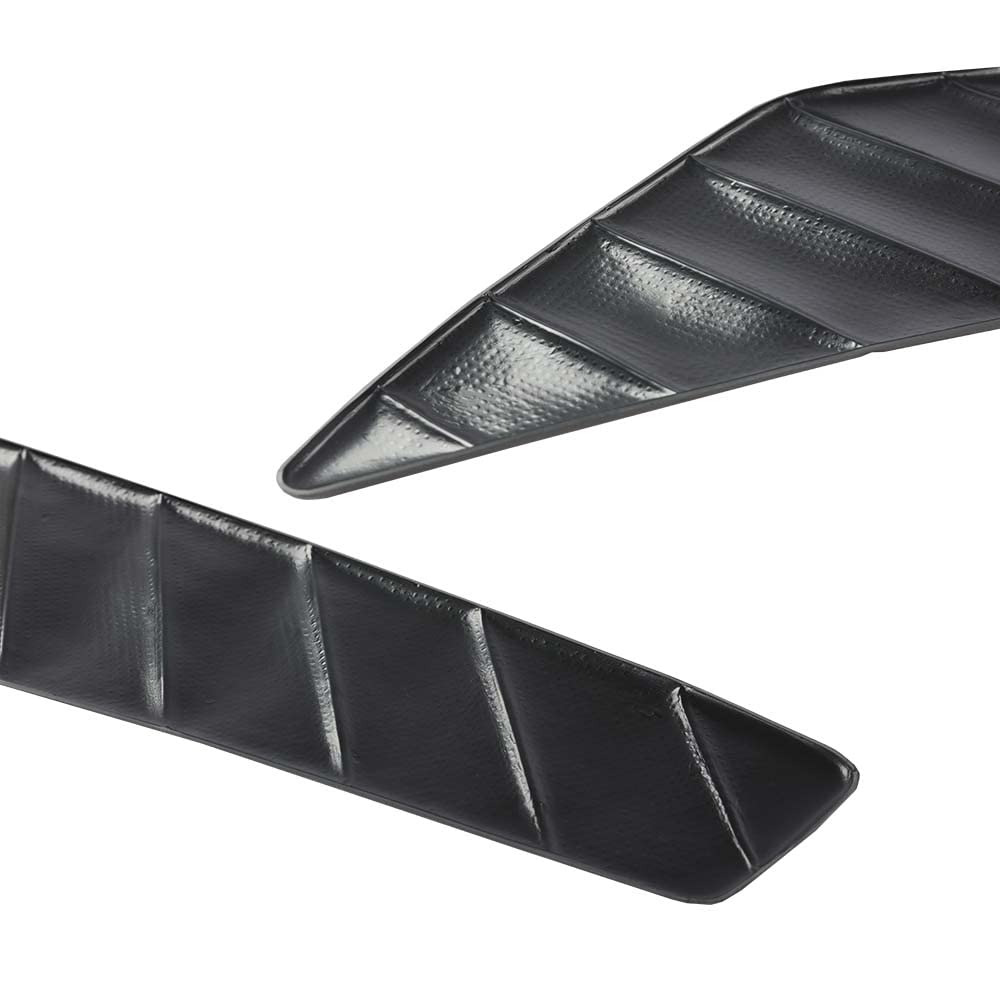 G-PLUS Door Panel Insert 2012-2014LL-BLK Compatible with 2010-2014 Ford Mustang Pleated New!
