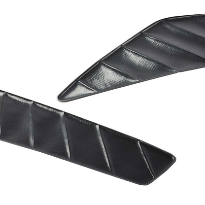 G-PLUS Door Panel Insert 2012-2014LL-BLK Compatible with 2010-2014 Ford Mustang Pleated New!