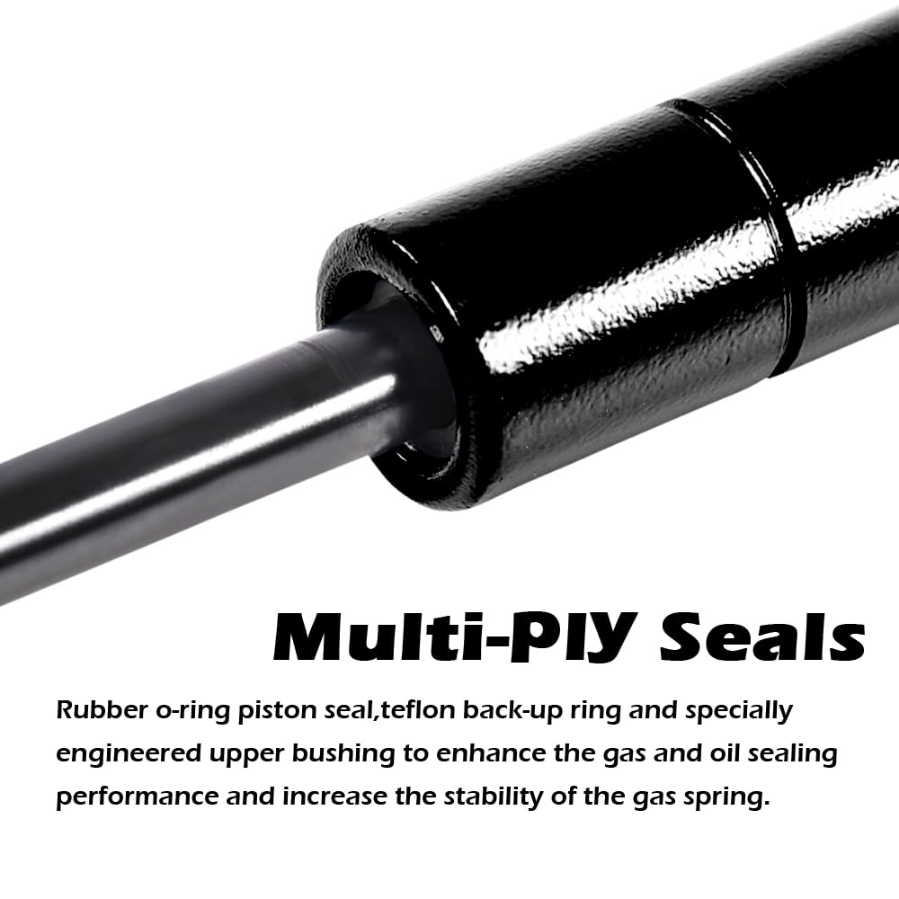 G-PLUS Gas Strut Lid Support Gas Shocks Hood Struts Matt 2Pcs