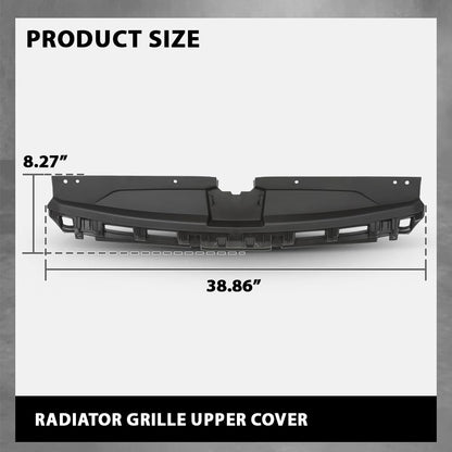G-PLUS Radiator Grille Upper Cover, Compatible with Kia Forte 2019-2023, 86370M6000, 86370M7000