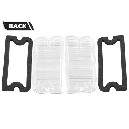G-PLUS Back Up Light Lenses & Gaskets Lamp Compatible with Buick Skylark & Special 1964 1965 A Pair of Lenses & Gaskets & Mounting Screws