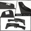 G-PLUS Pair Front Fender Splash Shield, Compatible with Audi Q5 2009-2017, Extension Wheel Spoile, Left Driver & Right Passenger Side 2PCS, 8R0853887, 8R0853888