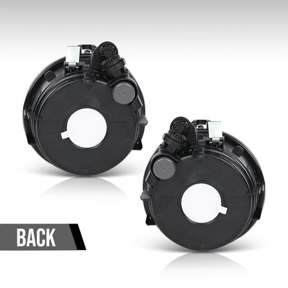 G-PLUS Fog Light Lamp Pair of Left & Right Side Compatible with BMW X1 2016-2019 / X2 2018-2021 Fit BMW X3 2011-2017 / X4 2015-2018 w/o Adaptive Headlamps 63177238787, 63177238788 Black