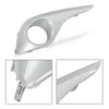G-PLUS Front Fog Light Lamp Cover Trim Pair, Compatible with Toyota Highlander 2011 2012 2013 TO1038154 TO1039154 814810E060 814820E080, Driver & Passenger Side Fog Light Trim Silver