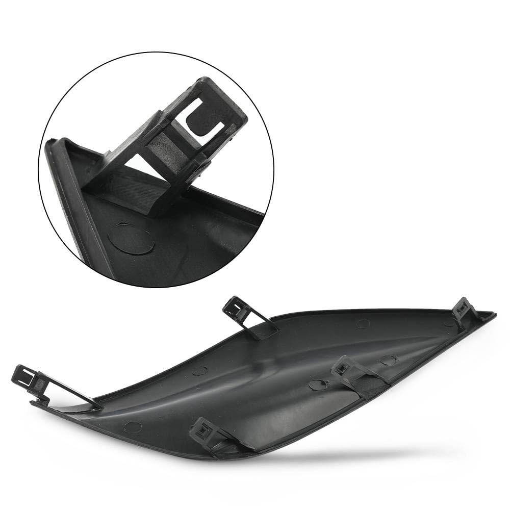 G-PLUS Front Bumper Fog Lamp Bezel Covers LH&RH Compatible with Nissan Versa 4-Door Sedan 2015-2019 NI1039133 NI1038133 622566W80A 622576W80B