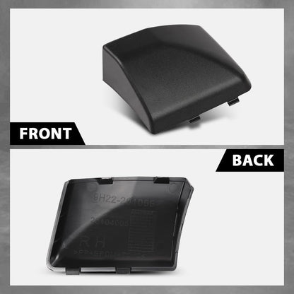 G-PLUS Right Rear Wheel Arch Front End Cap Compatible with Discovery 3 & 4 LR010625 Black