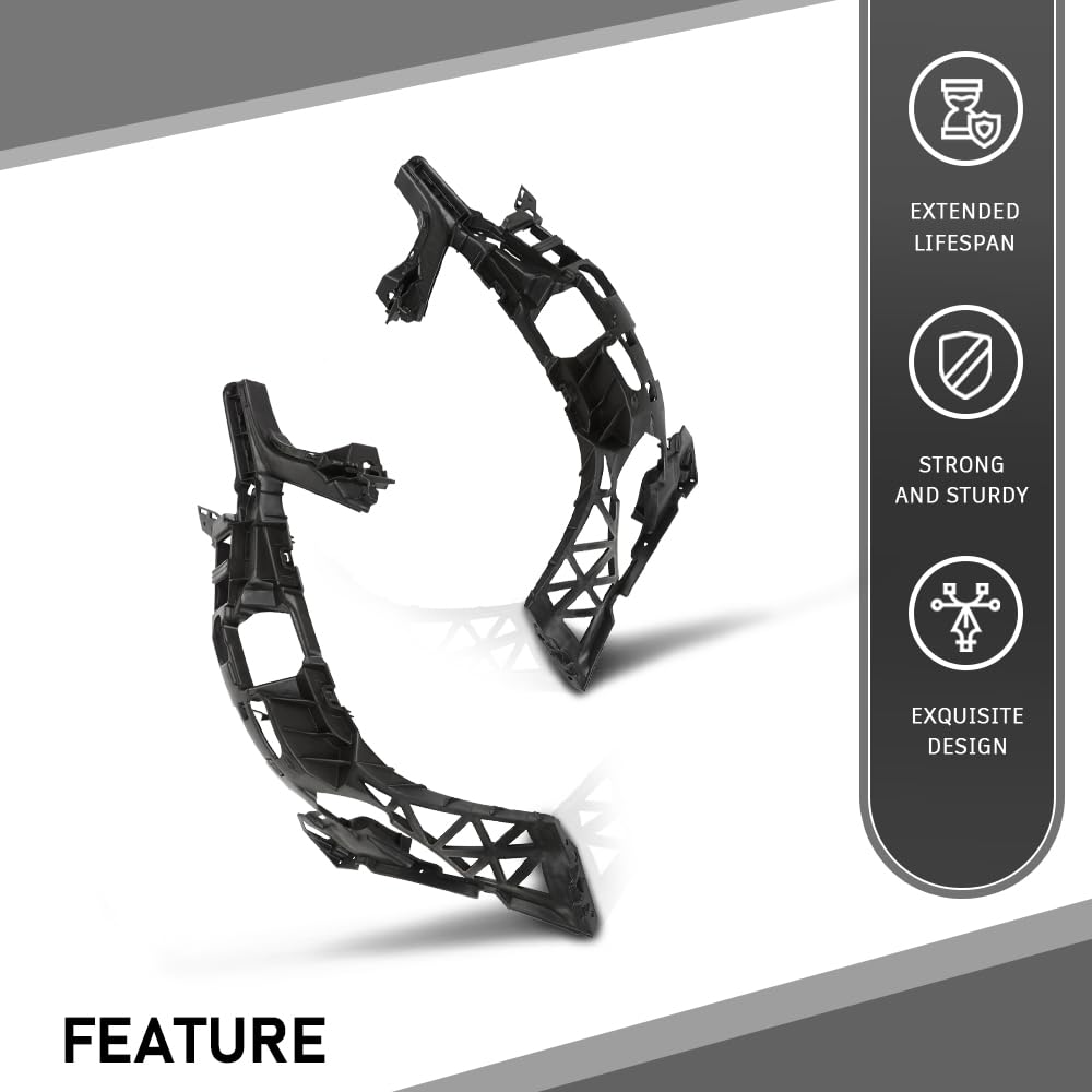 G-PLUS Bumper Retainer Set Front Compatible with Benz C250 4Matic Base 2012-2015,Fit Benz C300 2012-2014,Fit Benz C350 2012-2015 2048854265