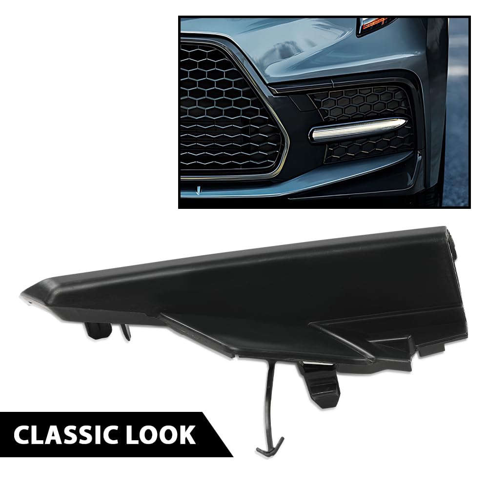 G-PLUS Front Bumper Left Tow Hook Eye Cap Cover Compatible with Toyota Corolla SE/XSE 2020-2021 53128-12070