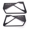 G-PLUS Steel Black Tubular Doors Compatible with Jeep Wrangler JK Unlimited 4 Doors 2007-2018 Front & Rear Tube Doors Without Mirror