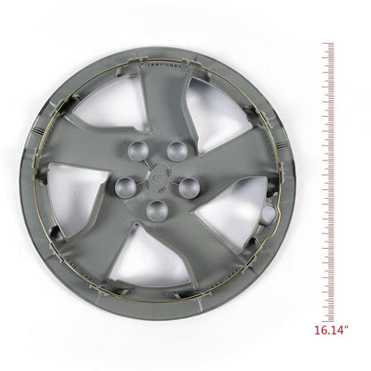 G-PLUS Bolt On Hubcap,15 inch Silver Rim Cover, Hubcap Wheel Covers 15" Compatible with 2010 2011 Toyota Prius,Auto Tire Replacement Exterior Cap