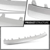 G-PLUS Front Bumper Cover Lower Spoiler Molding Trim, Compatible with Audi A8 & S8 2015-2018 W/S-Line Package, Silvery, AU40807110, 4H0807110C