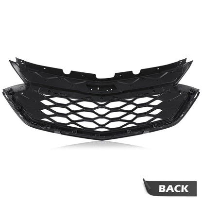 G-PLUS Front Bumper Upper Grill Compatible with 2018-2020 Chevy Equinox Automotive Front Bumper Grille Trim Replacement