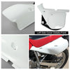 G-PLUS Left & Right Side Panels Set Fairing Cover Compatible with Honda XR650L (Shasta White) 1993-1999/Fit Honda XR650L (Ross White) 2000-2021 83620-MY6-920ZB, 83520-MY6-920ZB