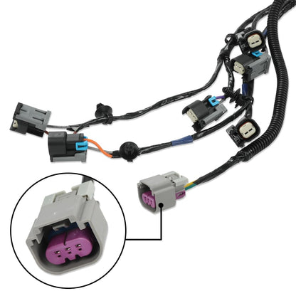G-PLUS Fuel Injector Wiring Harness Compatible with Chrysler Town & Country/Voyager 2001-2003, Fit Dodge Caravan V6 3.3L/Grand Caravan V6 3.3L 3.8L 2001-2003 4868408AC, 4868408AD
