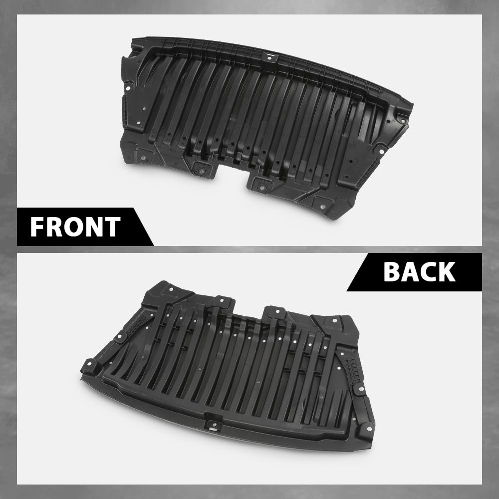 G-PLUS Engine Splash Shield Front Compatible with 2019-2021 Benz CLS450 Base,Fit 2019 Benz E300 Base,Fit 2017-2018 Benz E300 Base for Models Without Luxury Package 2135200900