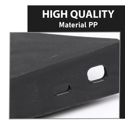 G-PLUS 2PCS Radiator Support Bracket Bar Compatible with Benz CLA250 CLA45 AMG 2014-2018, Fit Benz GLA250 GLA45 AMG 2.0L 2015-2017 2466210134, 2466210234 Black PP