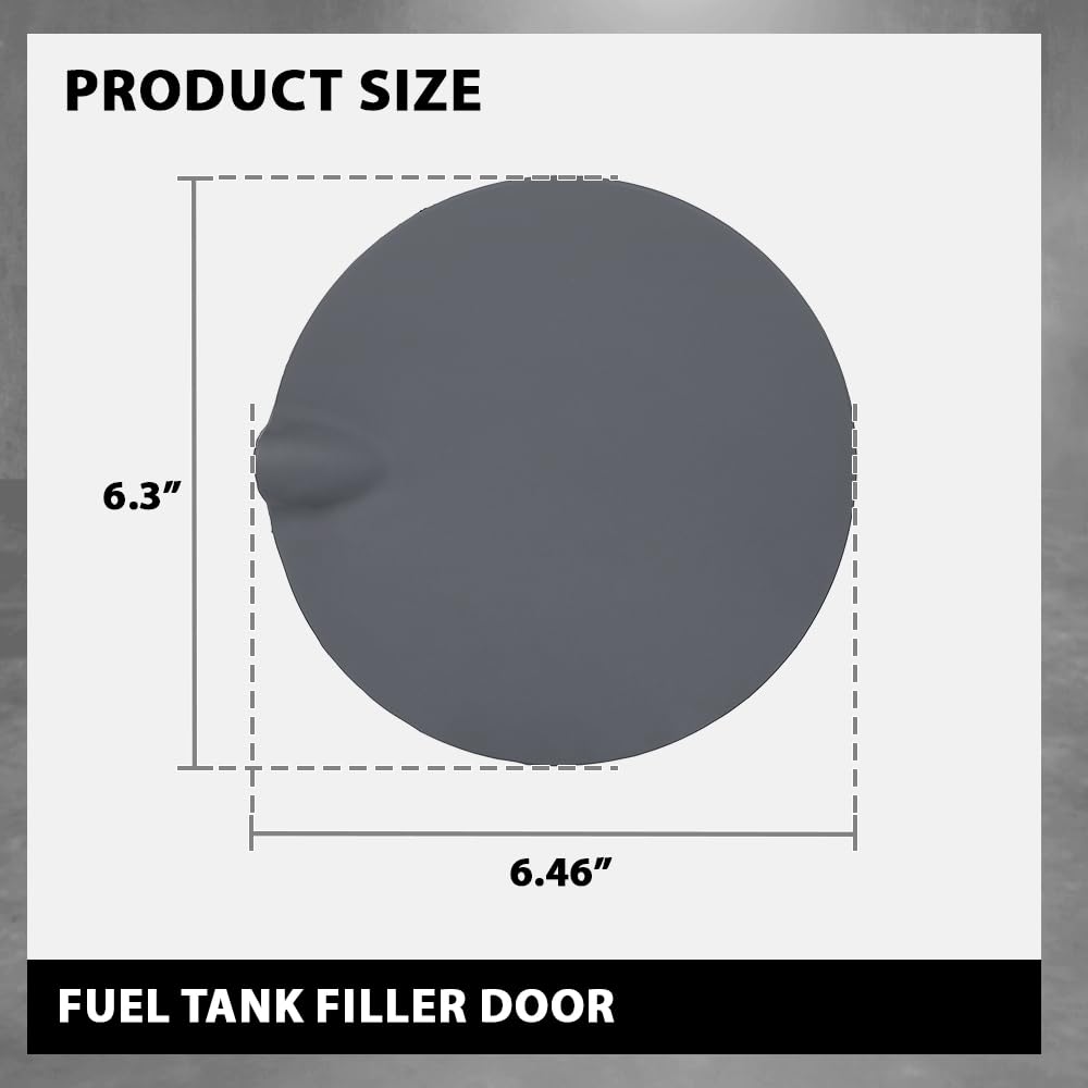 G-PLUS Fuel Tank Filler Door Housing Cap Cover, Compatible with Ford Focus 2012-2018, BM5Z54405A26A, BM5Z-54405A26-A