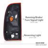 G-PLUS Red Tail Light w/o Bulbs & Wire Harness Passenger Side Compatible with Ford F150 Stepside 1997-2004/Fit F250 F350 F450 F550 Super Duty 1999-2007 F85Z13404CA, FO2801117 FO2800117 Red