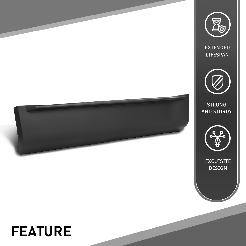 G-PLUS Rear Left Door Moldings Beltlines, Compatible with Ford Edge Limited 2008-2014/SEL Plus 2007/(submodel: SE, SEL) 2007-2014. Fit Lincoln MKX Base 2007-2010, 7T4Z7825557BA, FO1504111