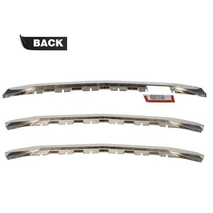 G-PLUS Chrome Snap On Grille Inserts Overlay Grill Cover Compatible with 2016-2018 Chevy Silverado 1500 LT Z71 Only/Fit 2019 1500 LD Old Body(WT, LT, Custom) 3961039403