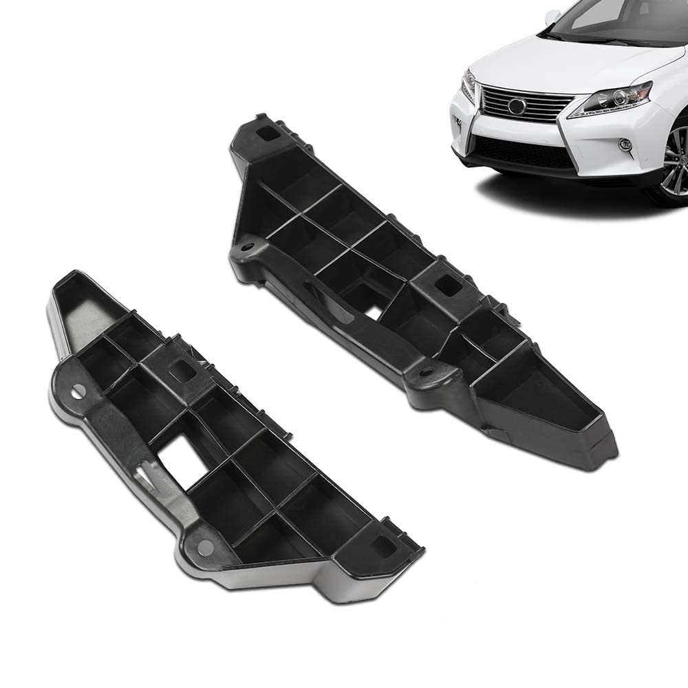 G-PLUS Headlight Bracket Left Driver and Right Passenger Side Compatible with 2010-2015 RX350 Base 2013-2015 RX350 F Sport 521330E020 LX2509105 521340E020 LX2508105 (Left+Right)