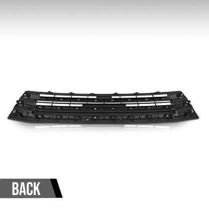 G-PLUS Front Bumper Grille Compatible with Toyota Highlander 2017 2018 2019,Fit Models Without Around View Monitor 531020E070, TO1036173 Primed Black